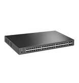 TP LINK TP-Link TL-SG3452XP netwerk-switch Managed L2+ Gigabit Ethernet (10/100/1000) Power over Ethernet (PoE) 1U Zwart