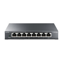 TP-Link TL-RP108GE netwerk-switch Managed L2 Gigabit Ethernet (10/100/1000) Power over Ethernet (PoE) Zwart