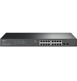 TP LINK TP-Link TL-SG2218P netwerk-switch L2/L2+ Gigabit Ethernet (10/100/1000) Power over Ethernet (PoE) 1U Zwart