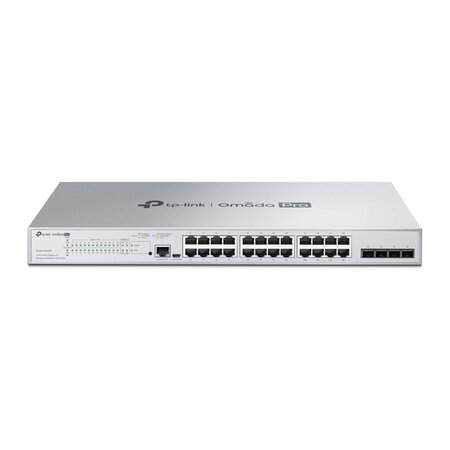 TP LINK TP-Link Omada Pro S5500-24GP4F netwerk-switch Managed L2/L2+ Gigabit Ethernet (10/100/1000) Power over Ethernet (PoE) Grijs