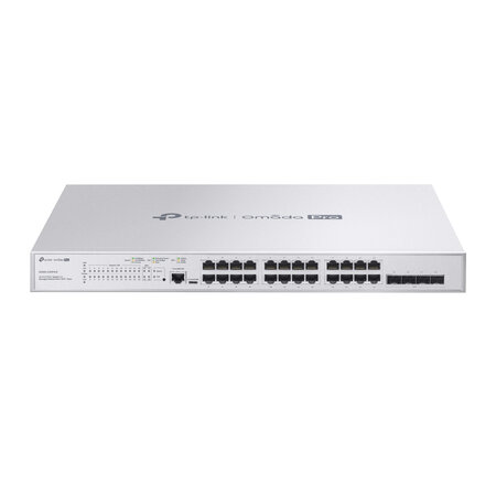 TP LINK TP-Link Omada Pro S5500-24GP4XF netwerk-switch Managed L2/L2+ Gigabit Ethernet (10/100/1000) Power over Ethernet (PoE) Grijs