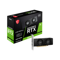 MSI GEFORCE RTX 3050 LP 6G OC videokaart NVIDIA 6 GB GDDR6