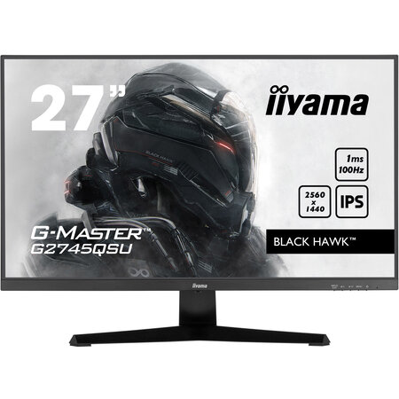 Iiyama iiyama G-MASTER G2745QSU-B1 computer monitor 68,6 cm (27") 2560 x 1440 Pixels Dual WQHD LED Zwart