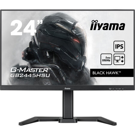 Iiyama iiyama G-MASTER GB2445HSU-B1 computer monitor 61 cm (24") 1920 x 1080 Pixels Full HD LED Zwart