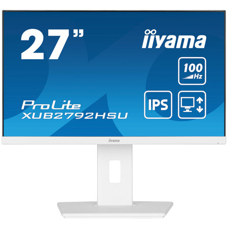 Iiyama iiyama ProLite XUB2792HSU-W6 LED display 68,6 cm (27") 1920 x 1080 Pixels Full HD Wit