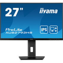 iiyama ProLite XUB2793HS-B6 LED display 6,86 cm (2.7") 1920 x 1080 Pixels Full HD Zwart