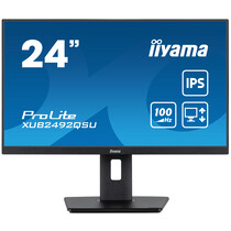 iiyama ProLite XUB2492QSU-B1 computer monitor 60,5 cm (23.8") 2560 x 1440 Pixels Wide Quad HD LED Zwart