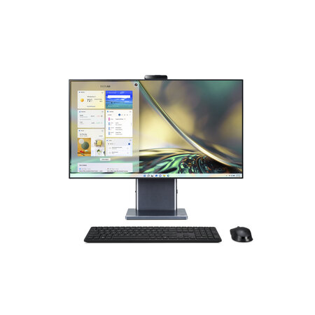 Acer Acer Aspire S27-1755 I7718 NL Intel® Core™ i7 i7-1260P 68,6 cm (27") 2560 x 1440 Pixels 16 GB DDR4-SDRAM 1 TB SSD Alles-in-één-pc Windows 11 Home Wi-Fi 6E (802.11ax) Grijs