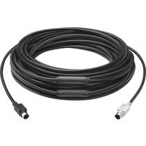 Logitech GROUP 15m Extender Cable PS/2-kabel 6-p Mini-DIN Zwart