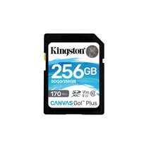 Kingston Technology 256GB SDXC Canvas Go Plus 170R C10 UHS-I U3 V30