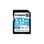 Kingston Kingston Technology 512GB SDXC Canvas Go Plus 170R C10 UHS-I U3 V30