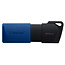 Kingston Kingston Technology DataTraveler Exodia M 64 GB, USB 3.2 Gen 1 (zwart + blauw) - 2 stuks