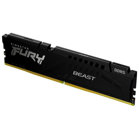 Kingston Kingston Technology FURY Beast 16GB 6400MT/s DDR5 CL32 DIMM Black EXPO