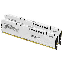 Kingston Technology FURY Beast 64GB 6000MT/s DDR5 CL30 DIMM (Kit of 2) White EXPO
