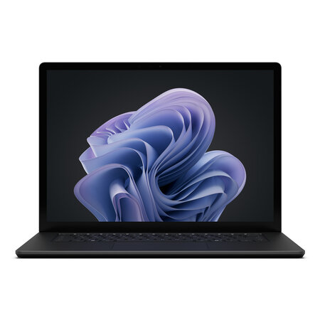 Microsoft Microsoft Surface Laptop 6 Intel Core Ultra 5 135H 38,1 cm (15") Touchscreen 16 GB LPDDR5x-SDRAM 256 GB SSD Wi-Fi 6E (802.11ax) Windows 11 Pro Zwart