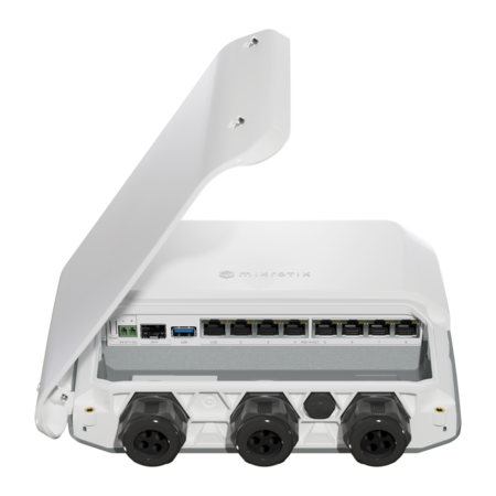 Mikrotik Mikrotik RB5009UPr+S+OUT bedrade router 2.5 Gigabit Ethernet, Gigabit Ethernet Wit