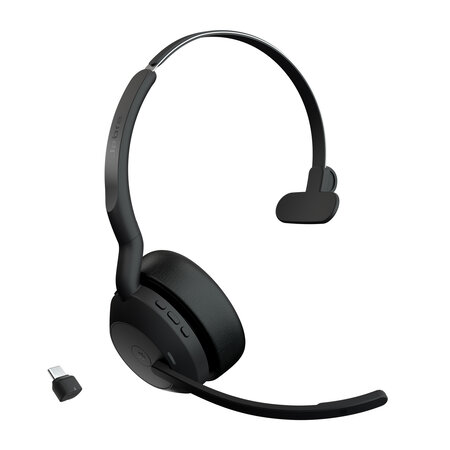 Jabra Jabra 25599-899-899 hoofdtelefoon/headset Draadloos Hoofdband Kantoor/callcenter Bluetooth Zwart