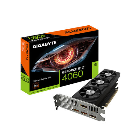 Gigabyte Gigabyte GeForce RTX 4060 OC Low Profile 8G NVIDIA GeForce RTX­ 4060 8 GB GDDR6