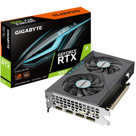 Gigabyte Gigabyte EAGLE GeForce RTX 3050 OC 6G NVIDIA 6 GB GDDR6