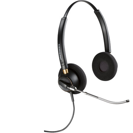 Hewlett & Packard INC. POLY EncorePro 520V Binaural Headset VoiceTube met Quick Disconnect
