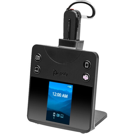 Hewlett & Packard INC. POLY Savi 8445 Office Microsoft Teams Certified DECT 1880-1900 MHz Convertible Headset