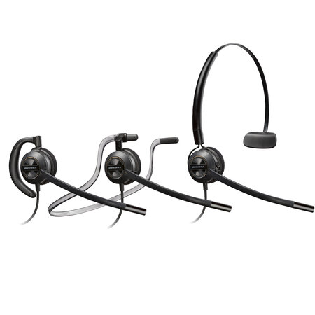 Hewlett & Packard INC. POLY EncorePro 540 Convertible Headset met Quick Disconnect