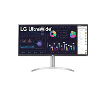 LG 34WQ650-W computer monitor 86,4 cm (34") 2560 x 1080 Pixels 4K Ultra HD LCD Zilver, Wit