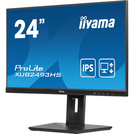 Iiyama iiyama ProLite XUB2493HS-B6 computer monitor 60,5 cm (23.8") 1920 x 1080 Pixels Full HD LED Zwart