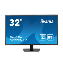 iiyama ProLite X3270QSU-B1 computer monitor 81,3 cm (32") 2560 x 1440 Pixels Wide Quad HD LED Zwart