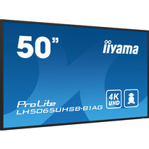 iiyama ProLite Digitale signage flatscreen 125,7 cm (49.5") LCD Wifi 500 cd/m² 4K Ultra HD Zwart Type processor Android 11 24/7