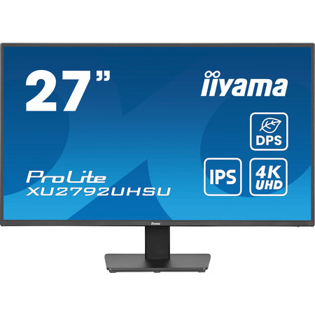 Iiyama iiyama ProLite XU2792UHSU-B6 computer monitor 68,6 cm (27") 3840 x 2160 Pixels 4K Ultra HD LED Zwart