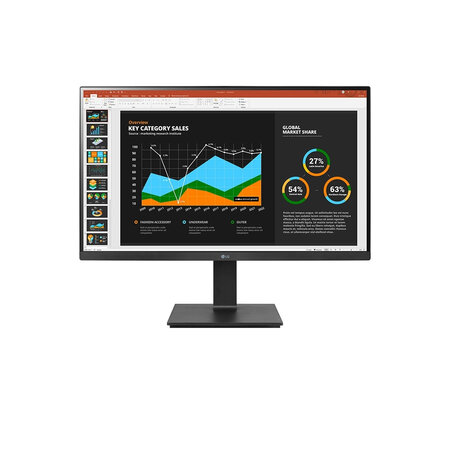 LG LG 27BQ75QB-B computer monitor 68,6 cm (27") 2560 x 1440 Pixels Quad HD LCD Zwart