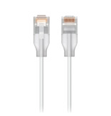 Ubiquiti Ubiquiti UACC-Cable-Patch-EL-12M-W netwerkkabel Doorschijnend, Wit Cat6