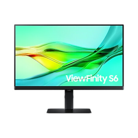 Samsung Displays Samsung ViewFinity S6 S60UD computer monitor 61 cm (24") 2560 x 1440 Pixels Quad HD LED Zwart