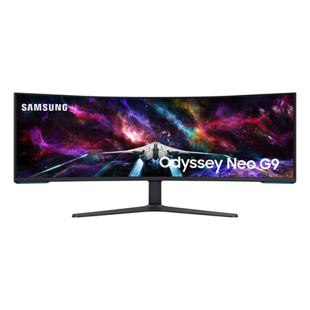 Samsung Displays Samsung Odyssey Neo G9 G95NC LED display 144,8 cm (57") 7680 x 2160 Pixels Dual UHD QLED Wit