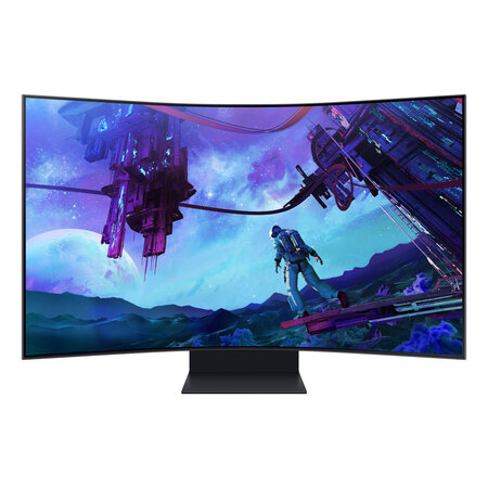 Samsung Displays Samsung Odyssey Ark G97NC computer monitor 139,7 cm (55") 3840 x 2160 Pixels 4K Ultra HD LED Zwart