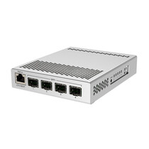 Mikrotik CRS305-1G-4S+IN netwerk-switch Managed Gigabit Ethernet (10/100/1000) Power over Ethernet (PoE) Wit