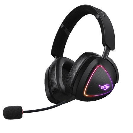 Asus ASUS ROG DELTA II Headset Bedraad en draadloos Hoofdband Gamen USB Type-C Bluetooth Zwart
