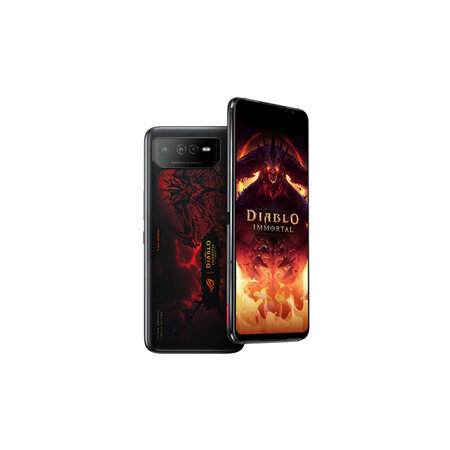 Asus ASUS ROG Phone 6 Diablo Immortal Edition 17,2 cm (6.78") Dual SIM Android 12 5G USB Type-C 16 GB 512 GB 6000 mAh Zwart, Rood