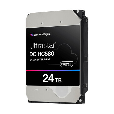 Western Digital Western Digital Ultrastar DC HC580 interne harde schijf 24 TB 7200 RPM 512 MB 3.5" SAS