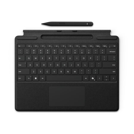 Microsoft Microsoft Surface Pro Keyboard + Slim Pen QWERTY Microsoft Cover port Zwart