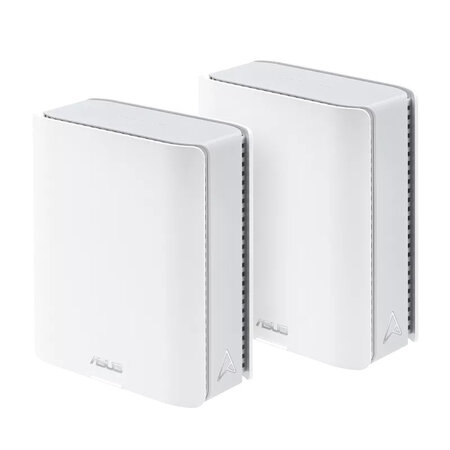 Asus ASUS ZenWiFi BT10 (2pk) Tri-band (2,4 GHz / 5 GHz / 6 GHz) Wi-Fi 7 (802.11be) Wit 3 Intern