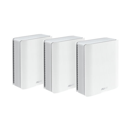 Asus ASUS ZenWiFi BT10 – 3er Pack Weiß Tri-band (2,4 GHz / 5 GHz / 6 GHz) Wi-Fi 7 (802.11be) Wit 3 Intern
