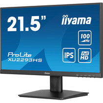 iiyama ProLite XU2293HS-B6 computer monitor 54,6 cm (21.5") 1920 x 1080 Pixels Full HD LED Zwart