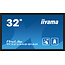 Iiyama iiyama TF3239AS-B1AG beeldkrant Digitale signage flatscreen 80 cm (31.5") LED 500 cd/m² 2.4K Ultra HD Zwart Touchscreen Type processor Android 24/7