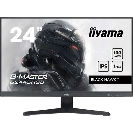 Iiyama iiyama G-MASTER G2445HSU-B2 computer monitor 61 cm (24") 1920 x 1080 Pixels Full HD LCD Zwart