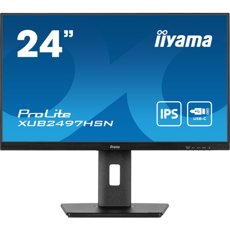 Iiyama iiyama ProLite XUB2497HSN-B2 computer monitor 60,5 cm (23.8") 1920 x 1080 Pixels Full HD LED Zwart