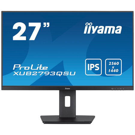 Iiyama iiyama XUB2793QSU-B7 computer monitor 68,6 cm (27") 2560 x 1140 Pixels Wide Quad HD LED Zwart