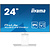 Iiyama iiyama ProLite XUB2497HSU-W2 computer monitor 60,5 cm (23.8") 1920 x 1080 Pixels Full HD LED Wit