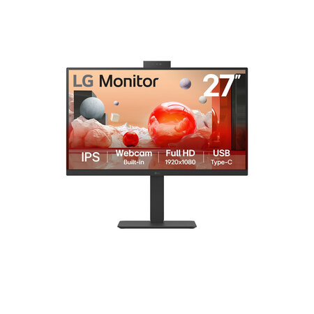 LG Electronics LG 27BA850-B computer monitor 68,6 cm (27") 1920 x 1080 Pixels Full HD Zwart